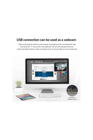 Leezsing 1080p Döner Kamera İle Akıllı Gürültü Azaltmalı Konferans Kayıt Cihazı