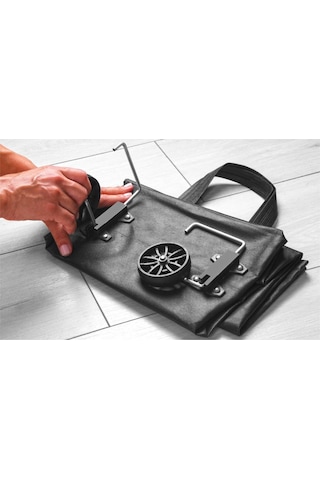 Katlanabilir Ses Yapmaz Tekerlekli Pratik Çarşı Pazar Arabası