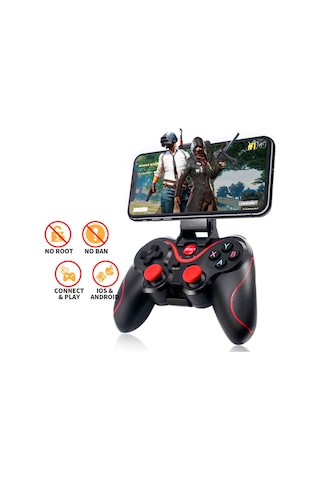 Kablosuz Android Gamepad X3 Kablosuz Joystick Game Controller