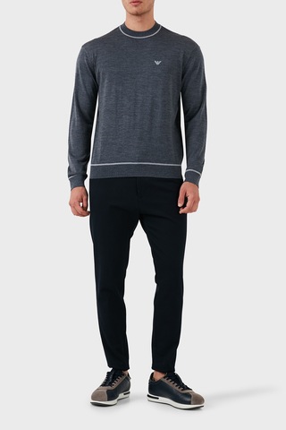 Emporio Armani Erkek Kazak 6d1mxh 1mjlz F628 Gri Gri