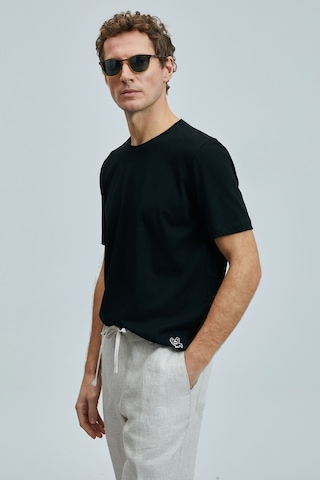 Lufian Erkek T Shirt 111020259 Siyah Siyah
