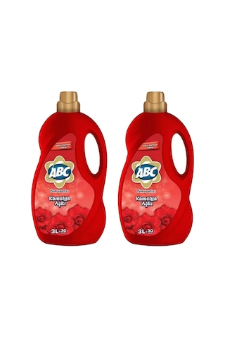 Abc Yumuşatıcı 3 Lt Kamelya Aşkı X 2 Adet 2'li Set