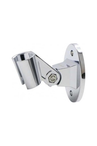 Bosphorusboutique02 Duş Braketi Sabit Tabanlı Duş Başlığı Yüksek Kalite Gümüş, 7x5 Cm, 1 Parça Gümüş