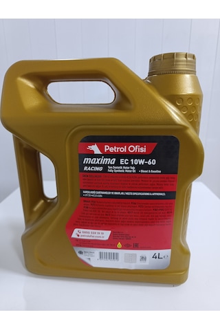 Petrol Ofisi Maxima Racing 10w-60 Motor Yağı 4 L