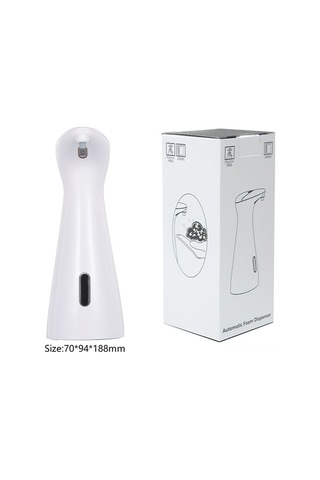 Bosphorusboutique02 Yunboo 200ml Otomatik Köpük Yıkama Cihazı - Kolay Kullanım, Dayanıklı Ev Bakım Aleti Beyaz Beyaz