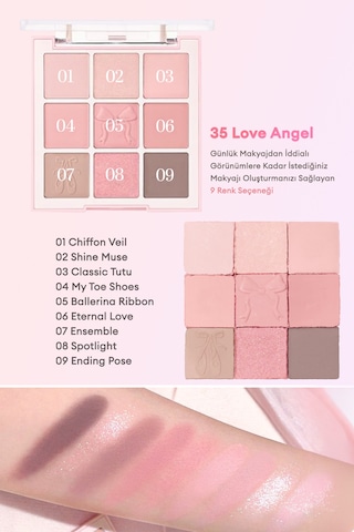 Dasıque Shadow Palette 35 Love Angel