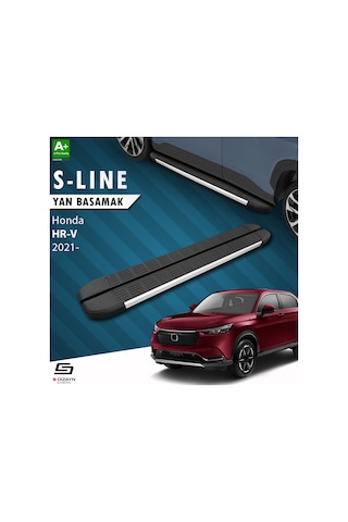 S-dizayn Honda Hr-v 3 S-line Aluminyum Yan Basamak 173 Cm 2021 Üzeri