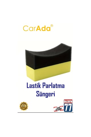 2 Adet Lastik Parlatma Süngeri "u" Tipi Lastik Yanağına Uygun