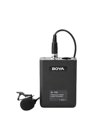 Boya By-f8c Tek Yönlü Akustik Vokal Yaka Mikrofonu