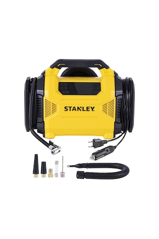 Stanley Sxıf3501 12volt/220volt 150 Psı Dijital Basınç Göstergeli Lastik & Yatak Şişirme Pompası + Led Lamba