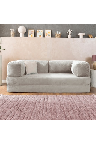 Argimo Godila Çok Amaçlı Sofa Çift Kişilik Yatak Koltuk Fildişi