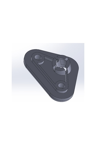 Subaru Forester Gölgelik Tutucu Klips - 3d