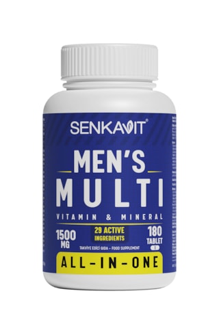 Senkavit Men's Multivitamin Ve Multimineral Complex 180 Tablet