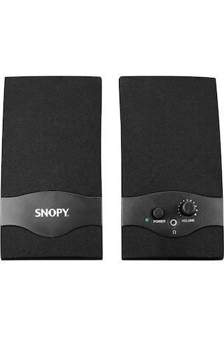 Snopy Sn-84 4w 1+1 Masa Üstü Usb Speaker Siyah 1923