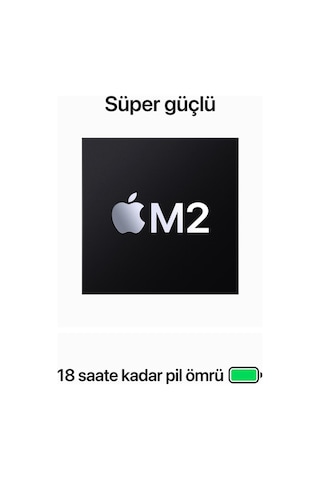 Apple Macbook Air MQKT3TU/A M2 8C CPU 10C GPU 8 GB 512 GB SSD 15" Macos Dizüstü Bilgisayar