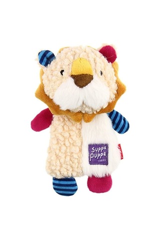 Gigwi Suppa Puppa Peluş Aslan Sesli Yavru Köpek Oyuncağı 16 CM