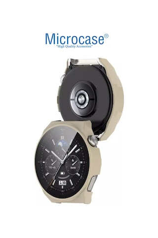 Huawei Watch GT3 Pro 46mm Ekran Korumalı Sert Rubber Kılıf-AL3173