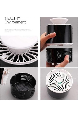 Opulentliving Çok Renkli Sivrisinek Öldürücü Lamba Usb Güç Led Fotokatalitik Böcek Öldürücü 12x12x18cm 3w 5v Çok Renkli