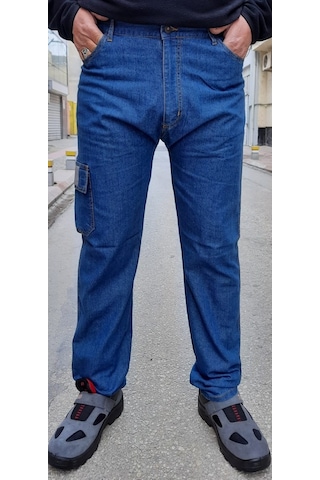 Cargo Kot Pantolon Mavi