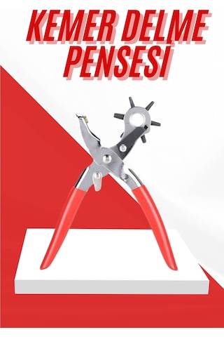Kemer Delme Pensesi 6 Farklı Boyutta Kemer Delici Ev Deri Kemer Diğer 93706491