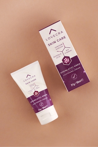 Aydınlatıcı Krem Uva / Uvb Karşıtı Ton Eşitleyici E & A Vitamini Glycolic Asit 50ml