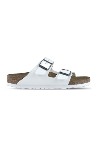 Birkenstock Bırkenstock Arızona Bf Whıte Çift Bantlı Kadın Terlik 001