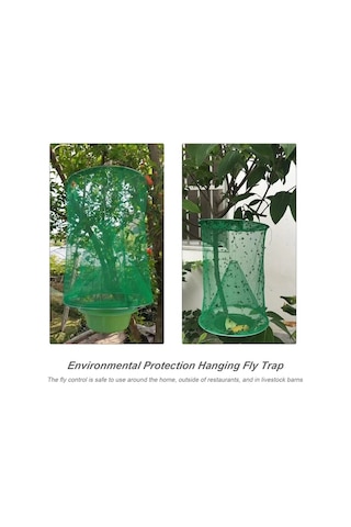 Cbtx Yeniden Kullanılabilir Asılı Sinek Kapanı Yeşil