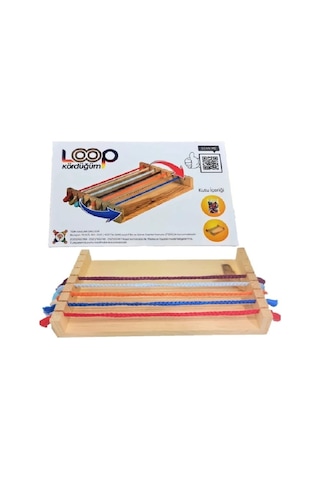 Loop Kördüğüm 7 Farklı Seviye  Ahşap Kutu Oyunu