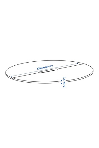 Masa Tablası, Beyaz, 120 Cm Gri