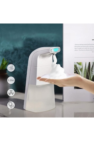 Otomatik Sensorlu Ve Usb Şarjlı Sıvı Sabunluk Kopuk Verici Moder