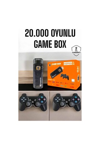 Tek 20.000 Oyunlu Premium Model Oyun Konsolu 8k Android Tv Hd Game Stick Najmaddin