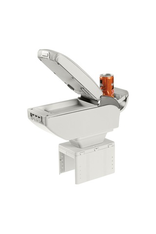 Oto Kolçak Sürgülü Ve Usb Şarj Girişli Tüm Araçlara Uyumlu Kol Dayama 7 Usb Girişli Kolçak Gri