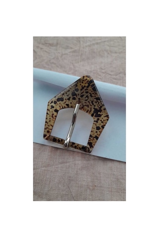 Kehrıbar Akrılık Toka 2,5 Cm , Kemer İç Ölçü , 1 Adet