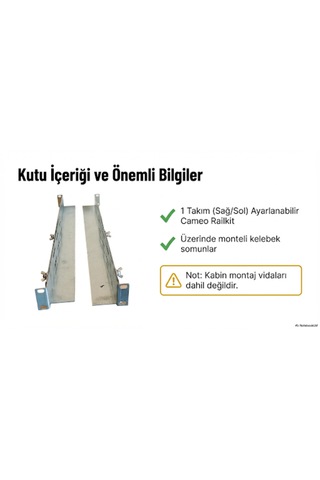 Argonat Railkit 1u / 2u / 3u Uyumlu Universal Ayarlanabilir Sunucu Kızağı