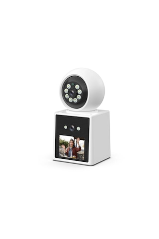 Apronx Ax-bn120 4 Mp Dual Lens 2k 2.4" Lcd Wi-fi Baby Camera