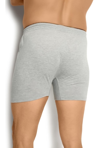 Jiber 127 Havlu Kemer Penye Boxer GRI MELANJ