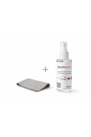 Modatüm 200ml, Tv-tablet Ekran,gözlük Camı, Çok Amaçlı Temizleme Spreyi