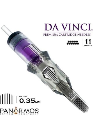 Bishop Davinci V2 1211 Cmlt Curved Magnum Long Taper Kartuş Dövme İğnesi