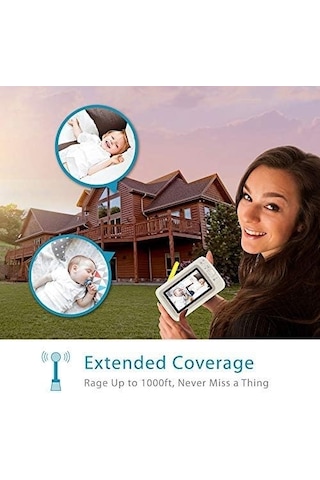 Moonybaby Split 30 2 Kameralı Ve Sesli Bebek Monitörü