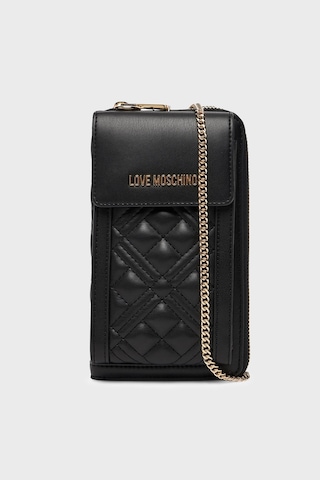Love Moschino Zincir Askılı Cüzdan Bayan Cüzdan Jc5682pp1pla0000 Siyah SİYAH