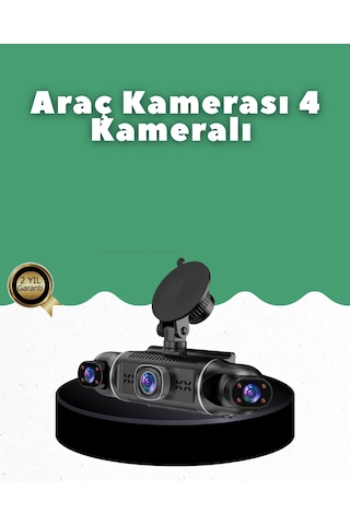 Bay 1080p 4 Kanallı Araç Kamerası Gps + Wifi + G Sensör Destekli Najmaddin 25261428
