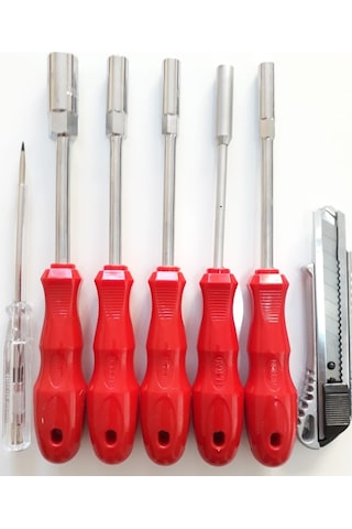 Moonshop 7 Parça Torex Lokma Uçlu Tornavida Takımı