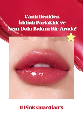 Yoğun Nemlendirme Sunan Dudak Balmı Perıpera Ink Mood Glowy Balm 11 Guardians Pink Cherry Ver 52963470