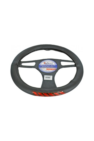 Nyf Direksiyon Kılıfı Fosforlu 38 Cm Siyah Ok İşareti Kırmızı A-20