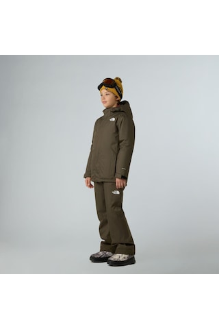 The North Face Teen Snowquest Jacket Genç Çocuk Montu Nf0a8ejq21l1 Koyu Yeşil