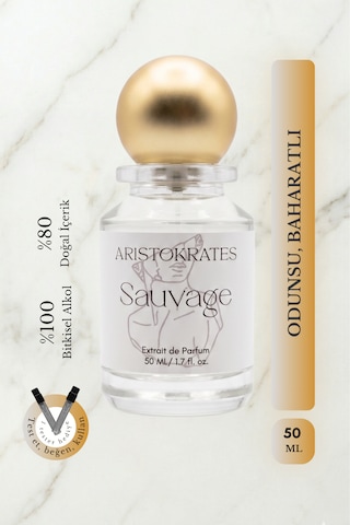Sauvage Erkek Extrait De Parfüm 50 Ml Odunsu, Baharatlı Bergamot, Biber, Sardunya, Sedir Baharat - Odunsu