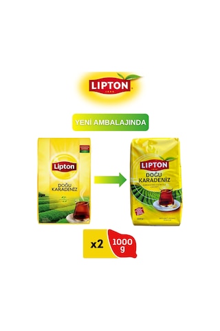 Lipton Doğu Karadeniz Bergamot Aromalı Siyah Dökme Çay 2 x 1 KG
