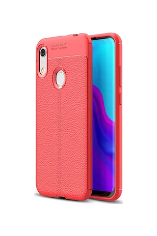 Huawei Y6S 2019 Kilif Deri Tarzi Niss Silikon Case 405637973