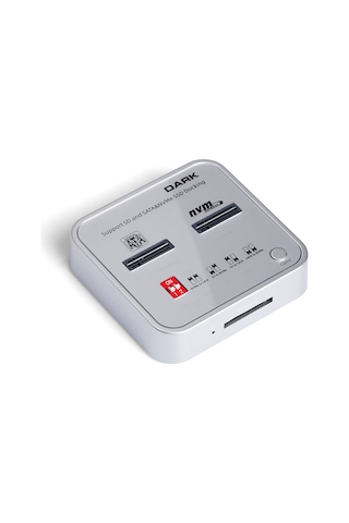 Dark M2 SSD Disk İstasyonu Klon ve SD Kart Destekli