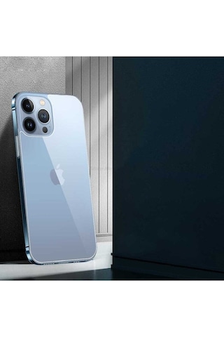 Apple Uyumlu iPhone 13 Pro Max Zore Back Maxi Glass Temperli Cam Arka Koruyucu